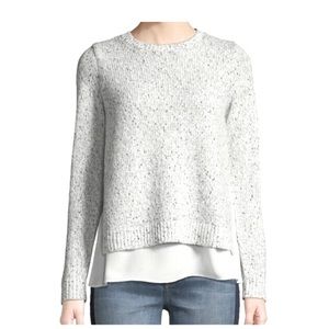 Club Mónaco | White and Black sweater